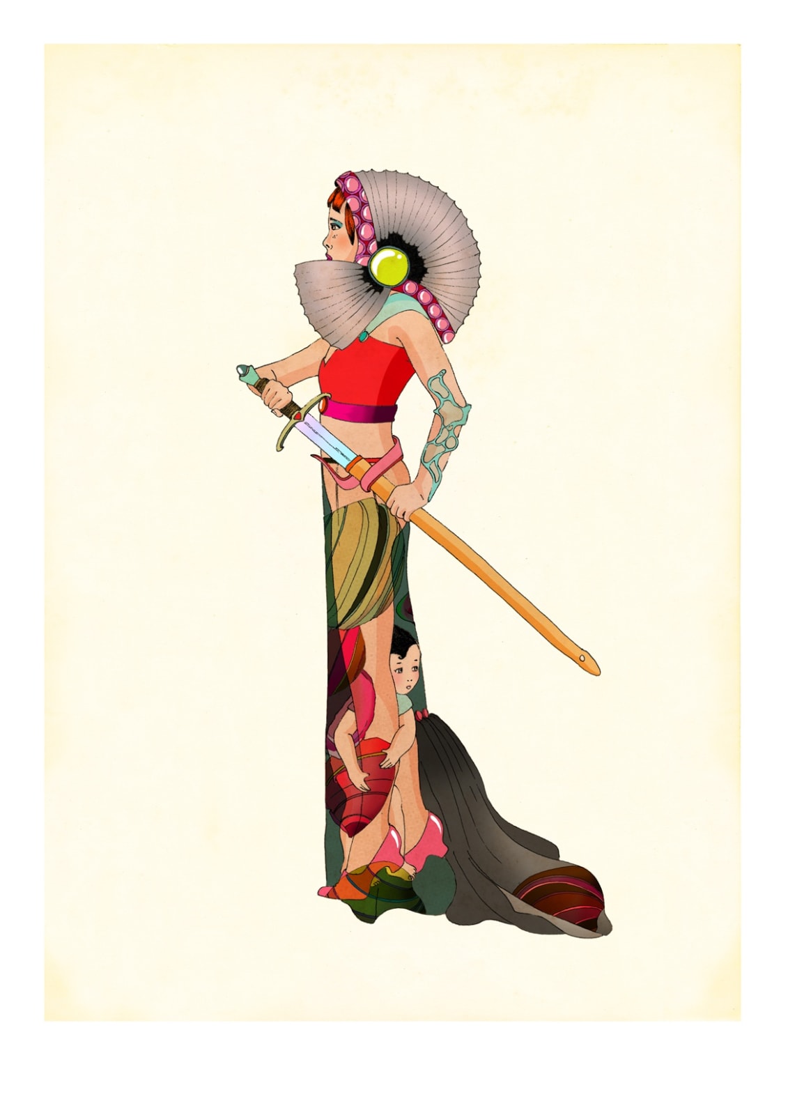 DELPHINE LEBOURGEOIS, Amazonian II, 2018