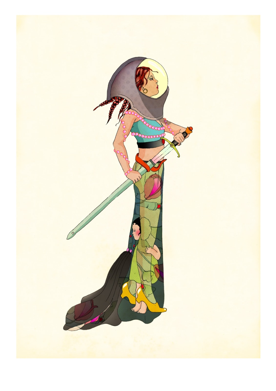 DELPHINE LEBOURGEOIS, Amazonian III, 2018