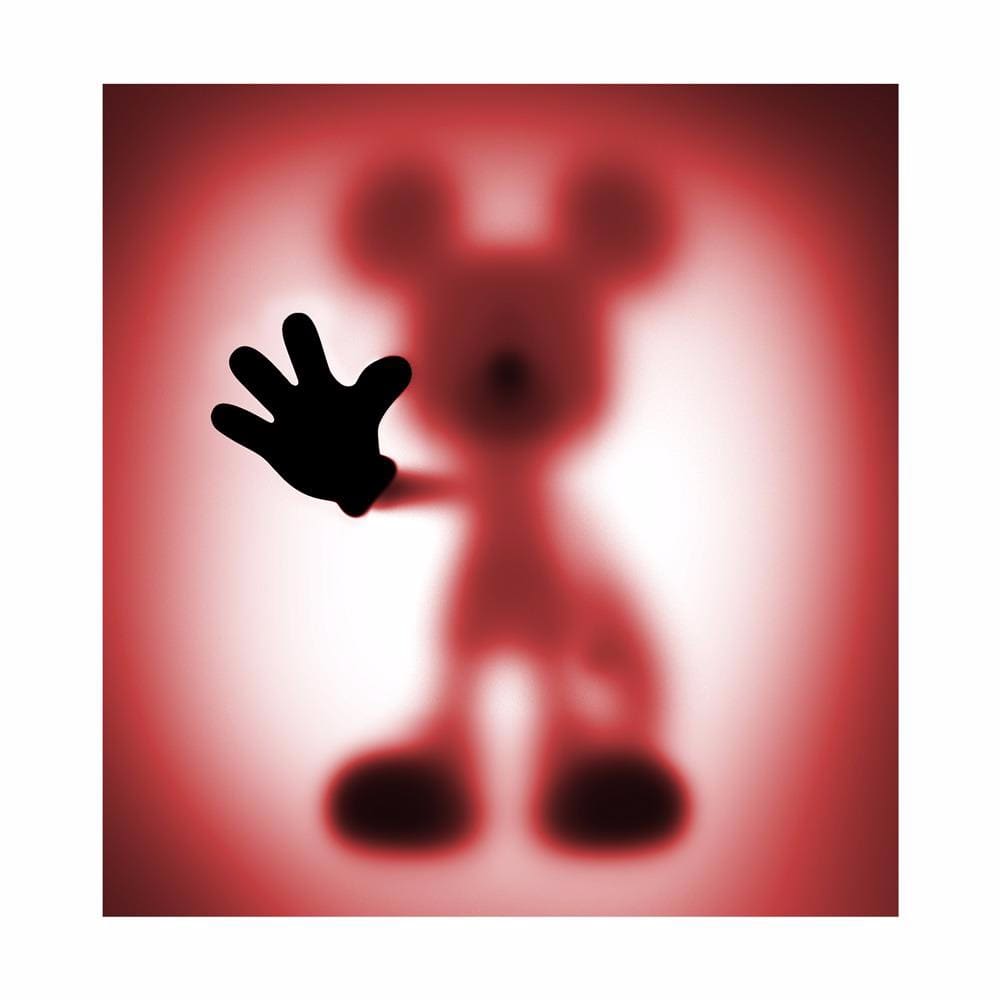 limited edition print of Micky Mouse, by artist whatshisname