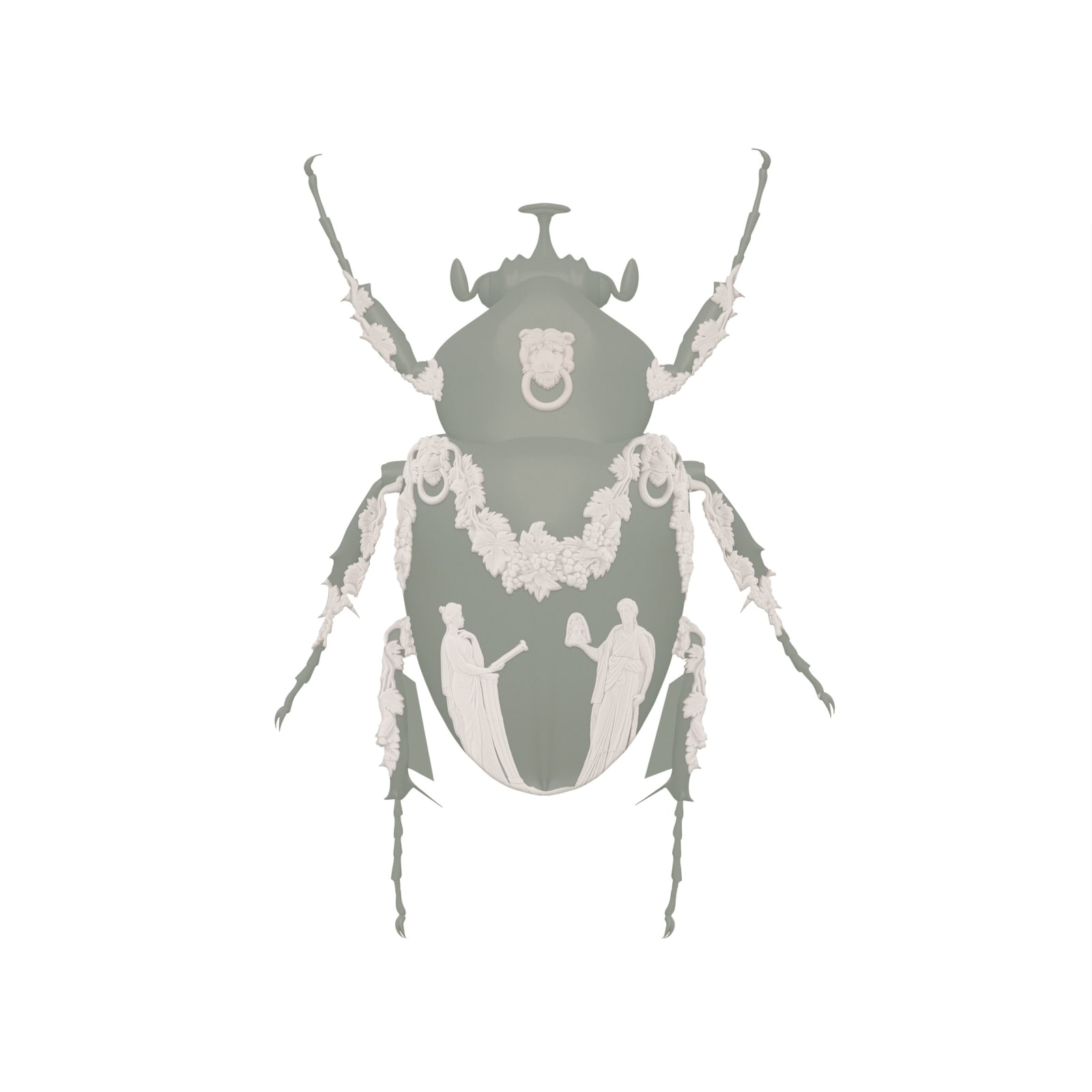 Magnus Gjoen , Florence Scarab Green, 2014