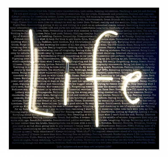 Rebecca Mason , It's Complicated (Life) white