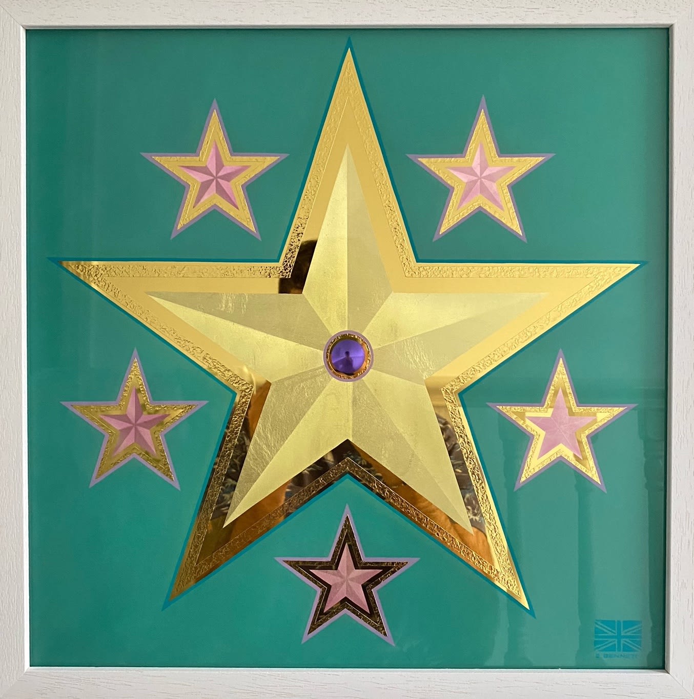 Eddy Bennett, Lucky Star Cluster - Sea Green
