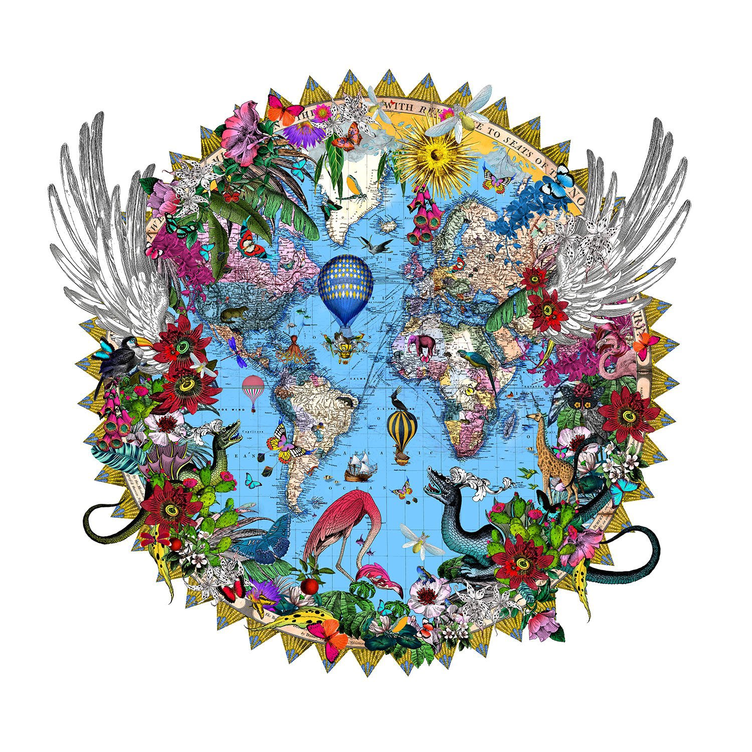 Kristjana S Williams , Here Be Dragons - Svifandi Blue World