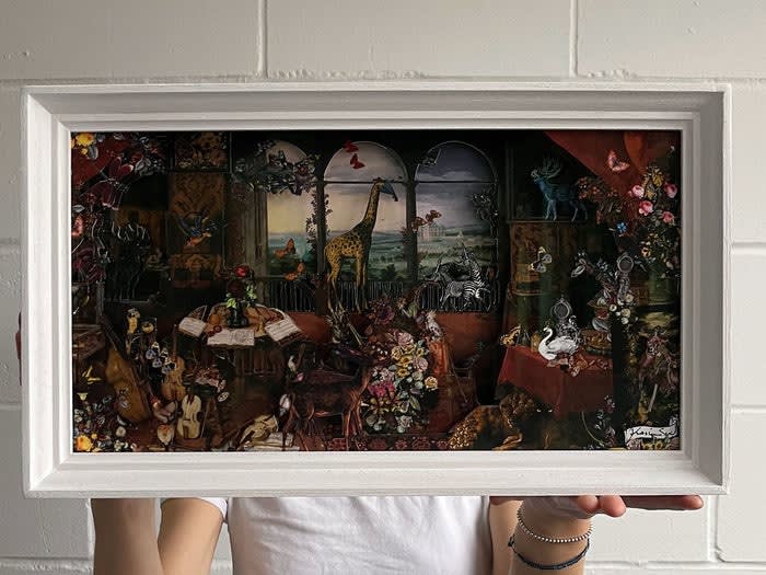 Kristjana S Williams , Oliu Heimur - listen in - 1618 Flemish Masters - Diorama
