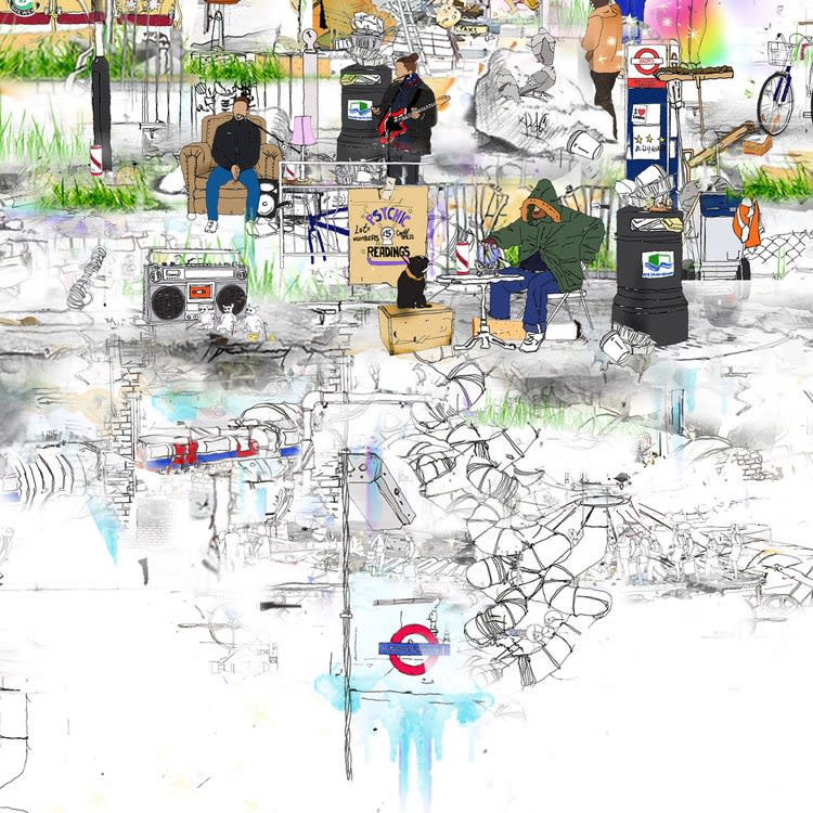 Laura Jordan , East End On Paper