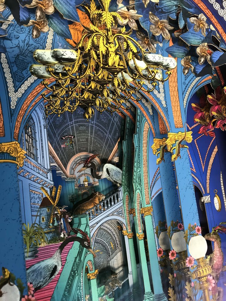 Kristjana S Williams , Colbalt Blue Palace Diorama