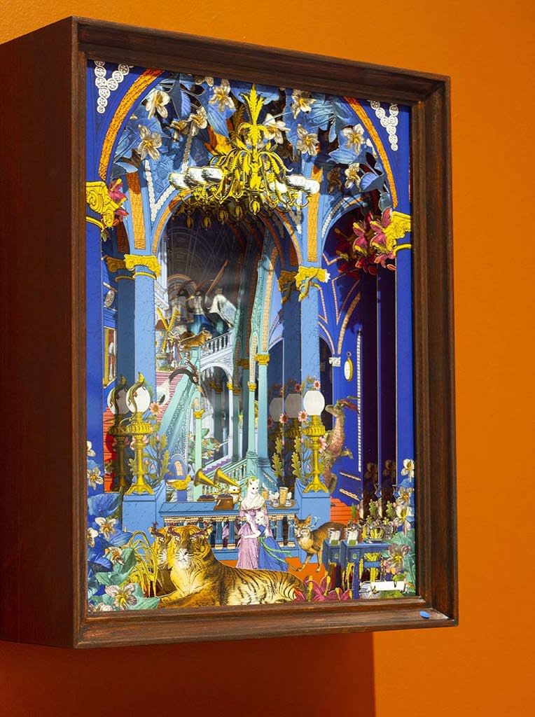 Kristjana S Williams , Colbalt Blue Palace Diorama