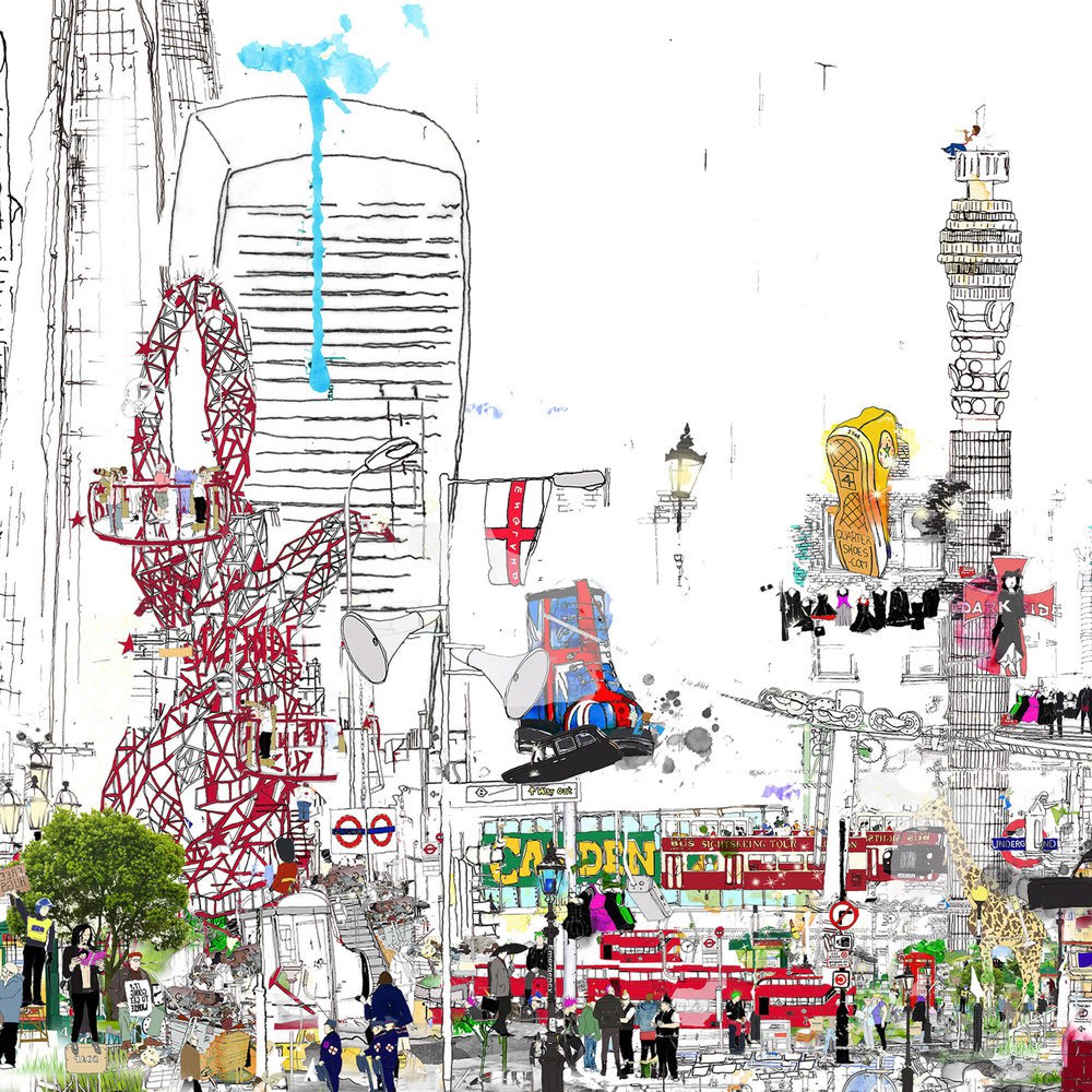 Laura Jordan , Panoramic View Extended London