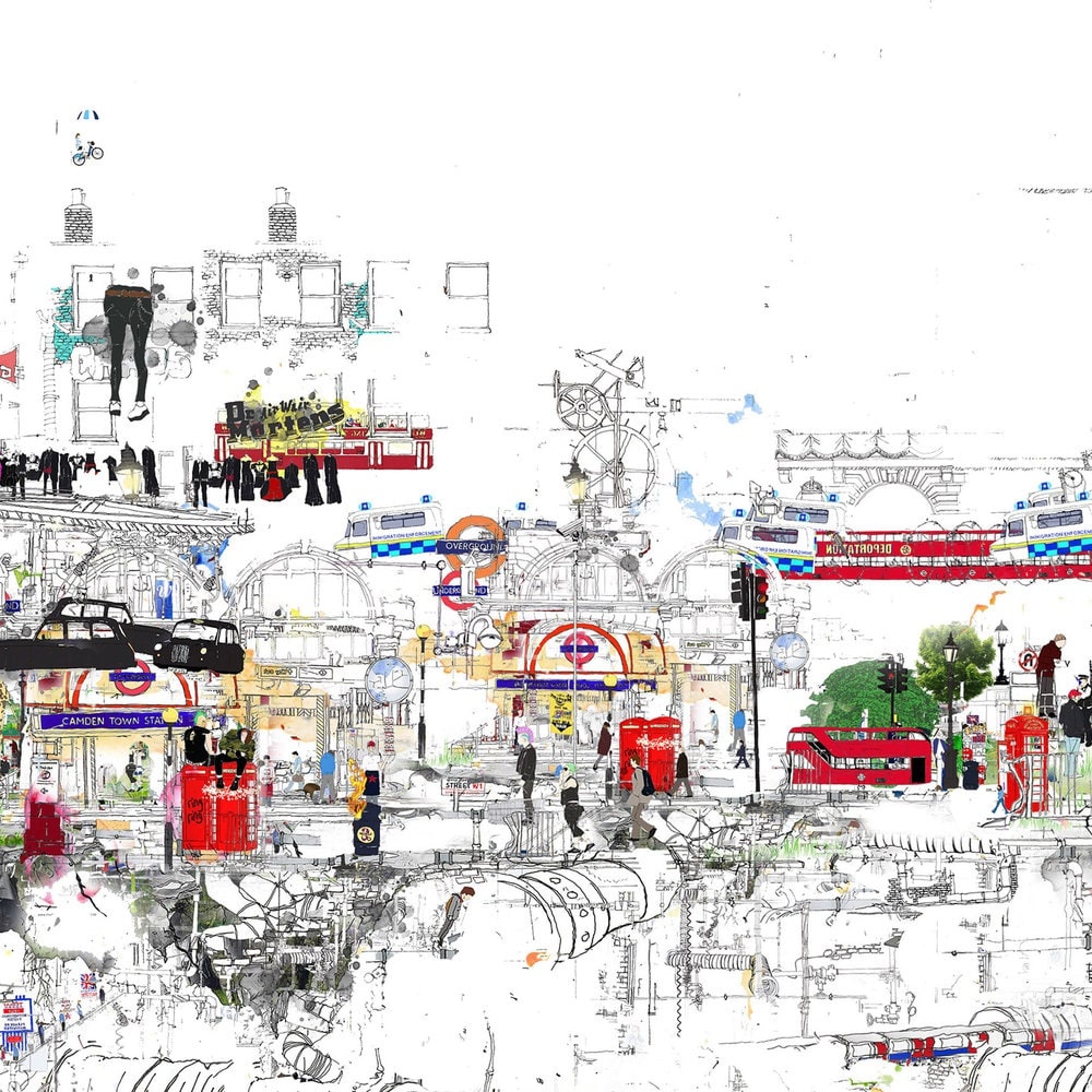 Laura Jordan , Panoramic View Extended London
