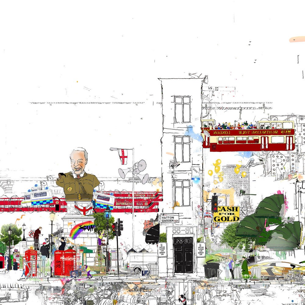 Laura Jordan , Panoramic View Extended London
