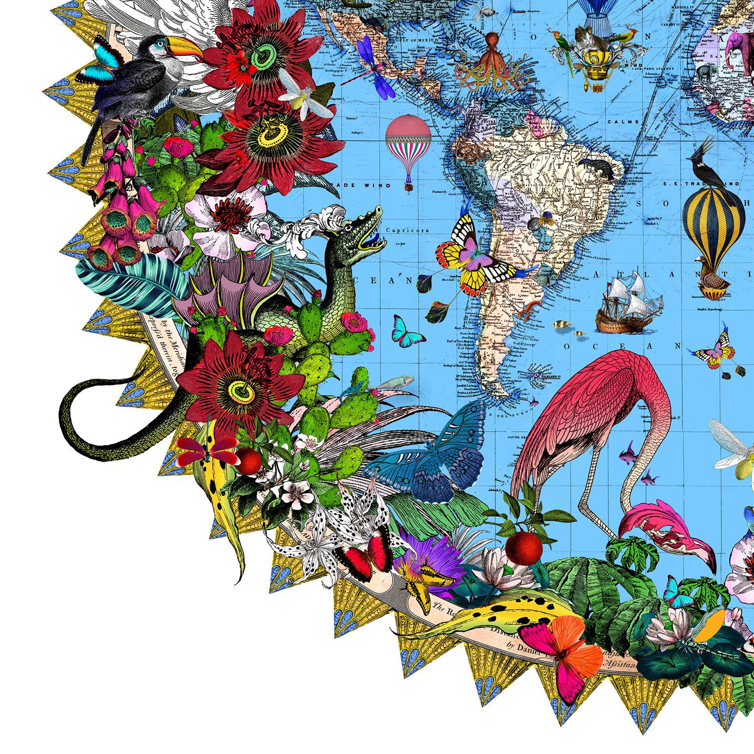 Kristjana S Williams , Here Be Dragons - Svifandi Blue World