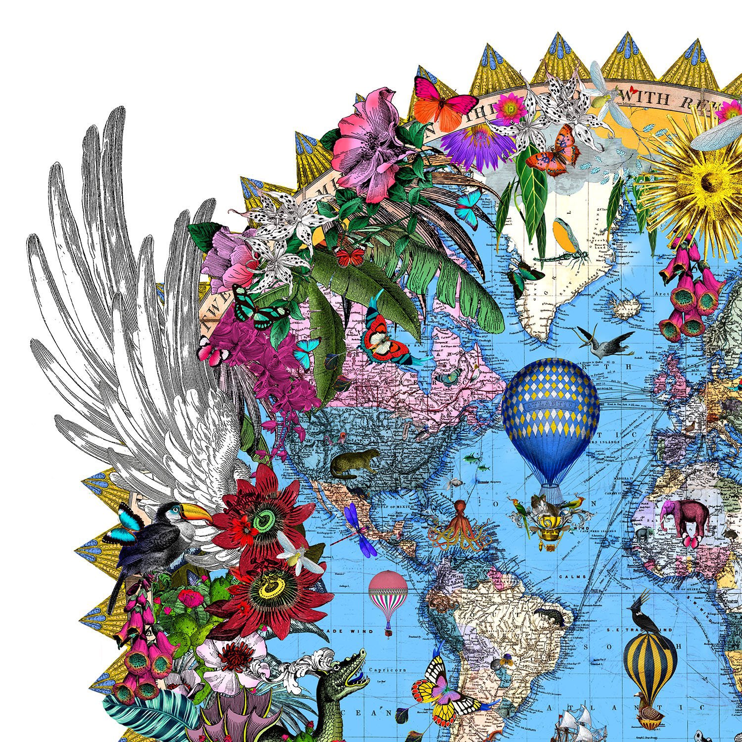 Kristjana S Williams , Here Be Dragons - Svifandi Blue World