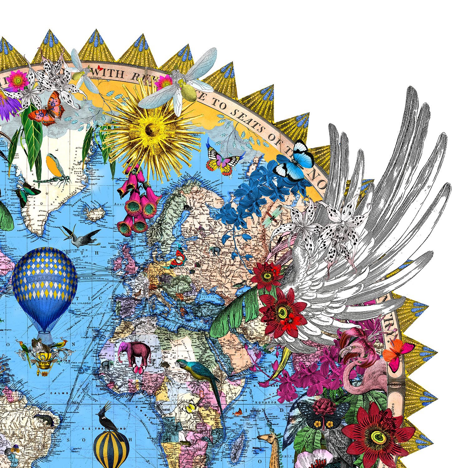 Kristjana S Williams , Here Be Dragons - Svifandi Blue World