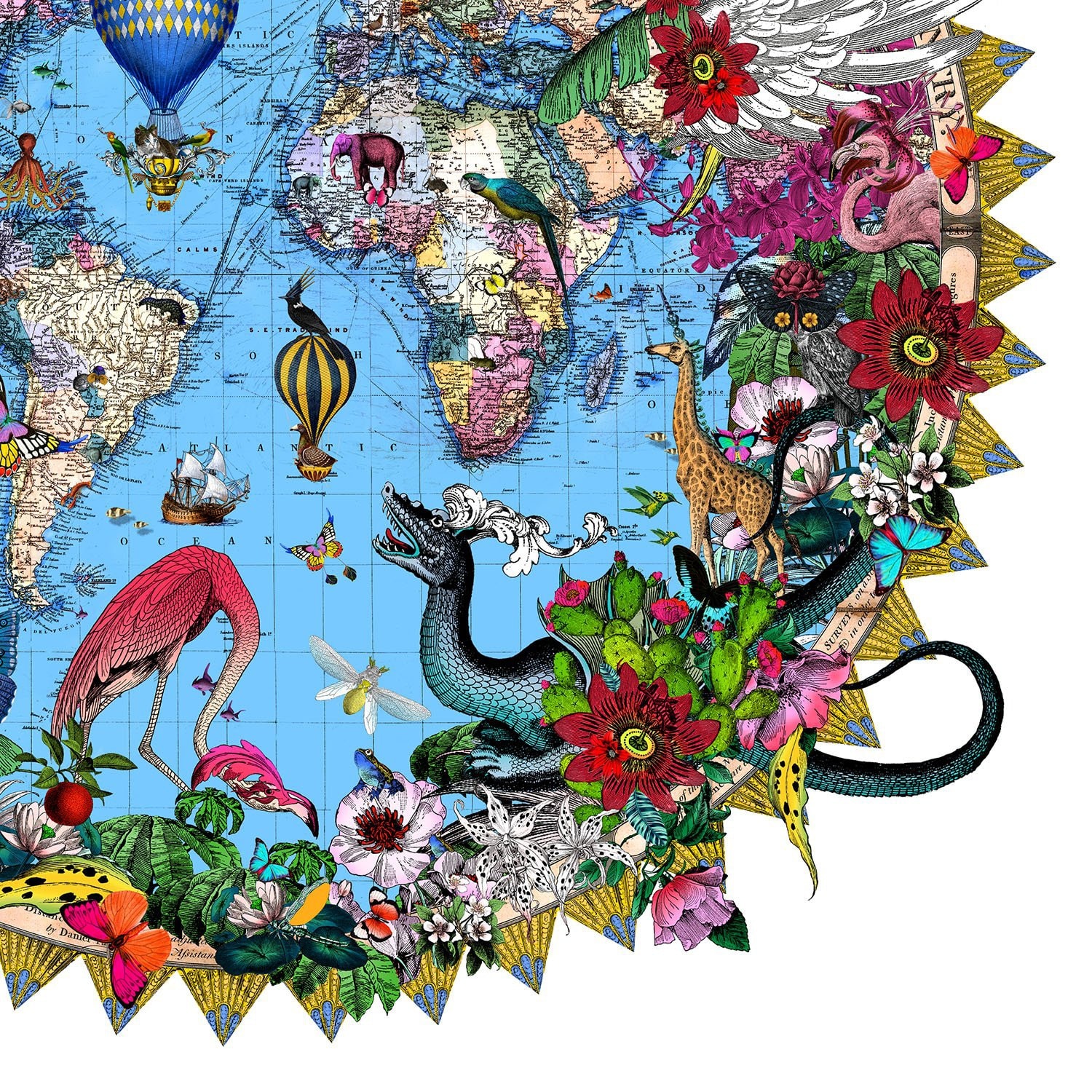Kristjana S Williams , Here Be Dragons - Svifandi Blue World