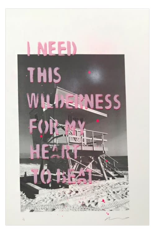Adam Bridgland, I Need This Wilderness For My Heart To Beat, Miami, 2018