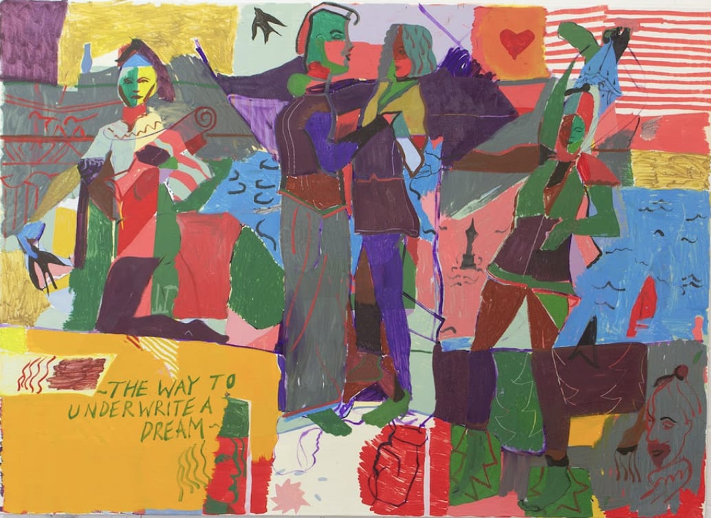 Ed Burkes, Two swallows dancing to say that we were here