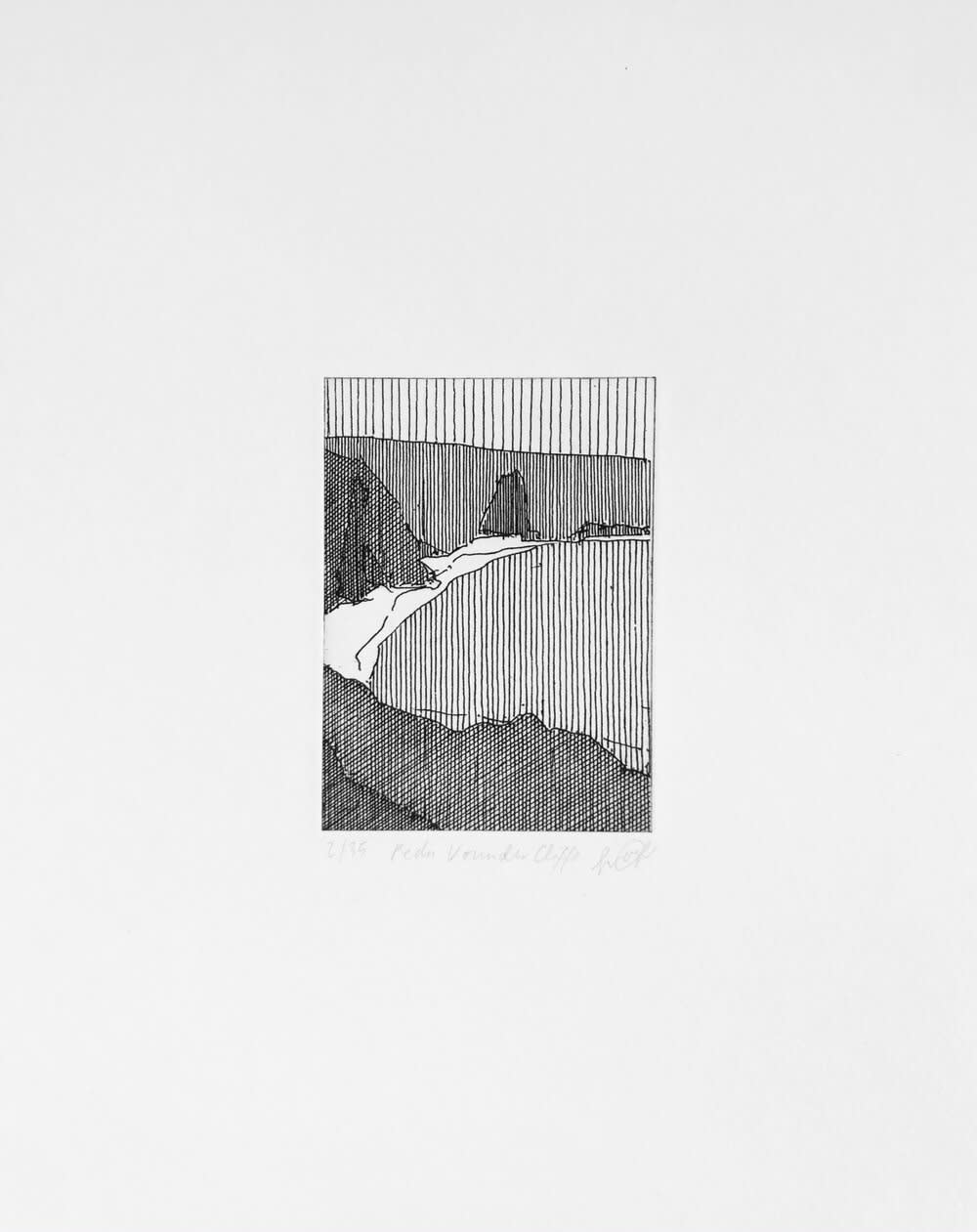 Sarah Woods, Pedn Vounder Cliffs , 2021