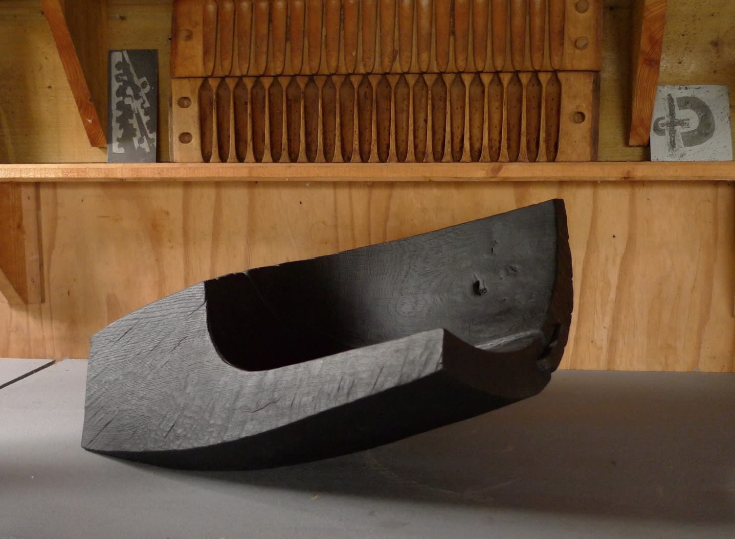 Simon Gaiger, Charred Cedar Bowl, 2019