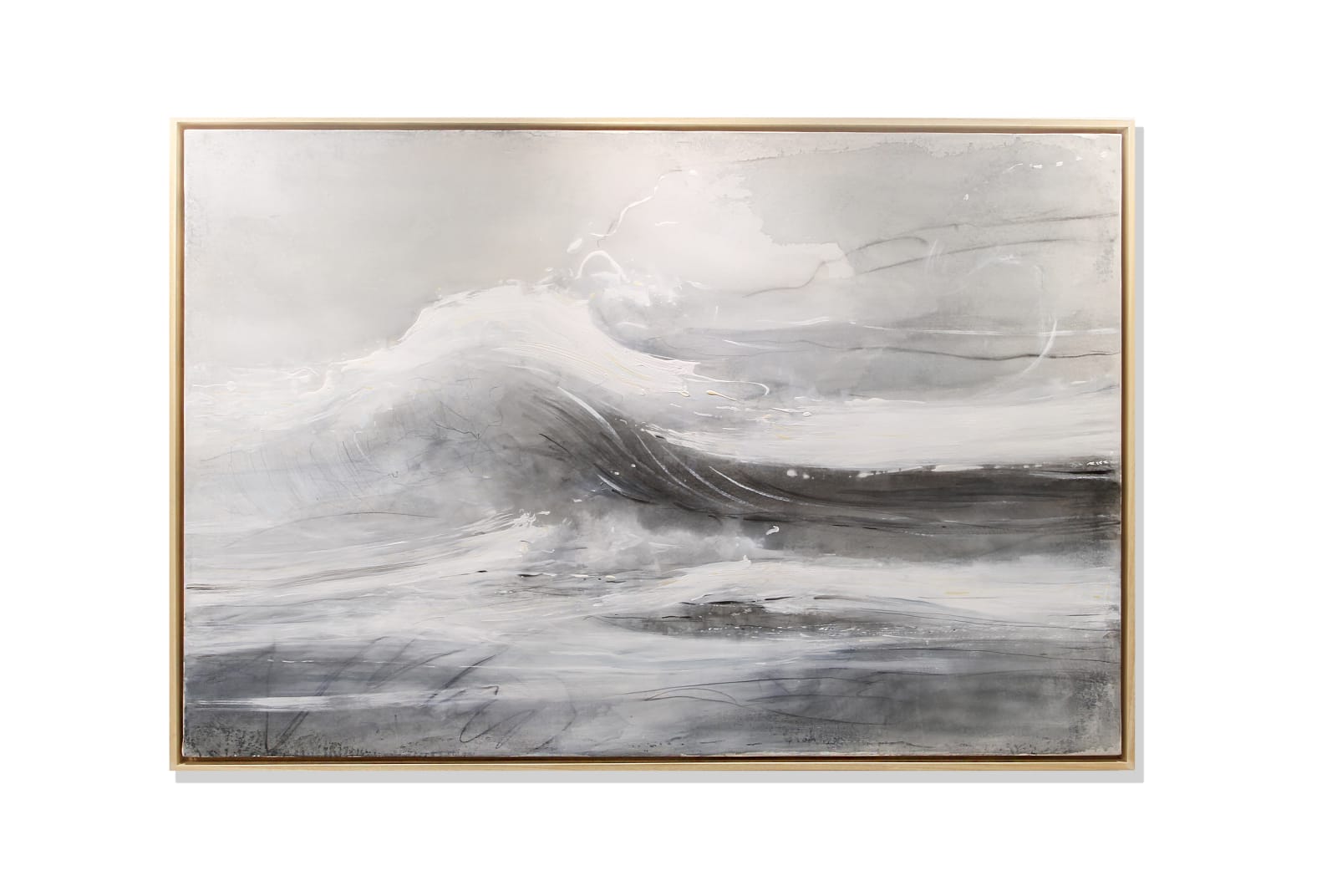 Bob Aldous, Grey Wave, 2020