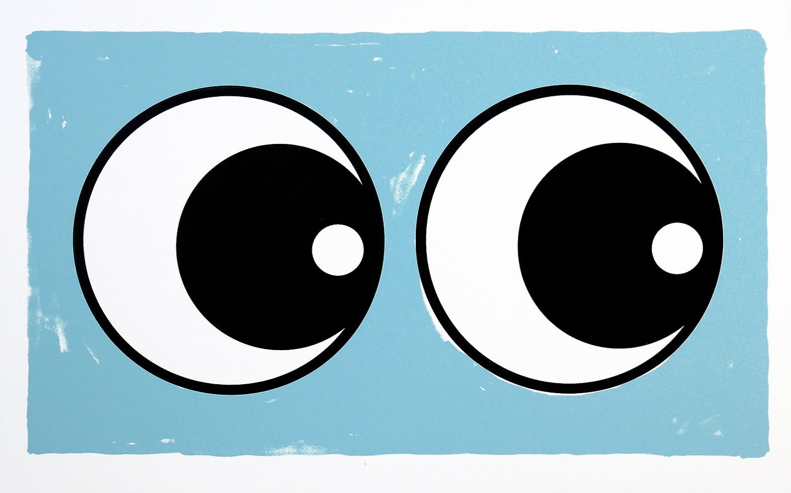 Adam Bridgland, Making Eyes Across The Room (Blue), 2020