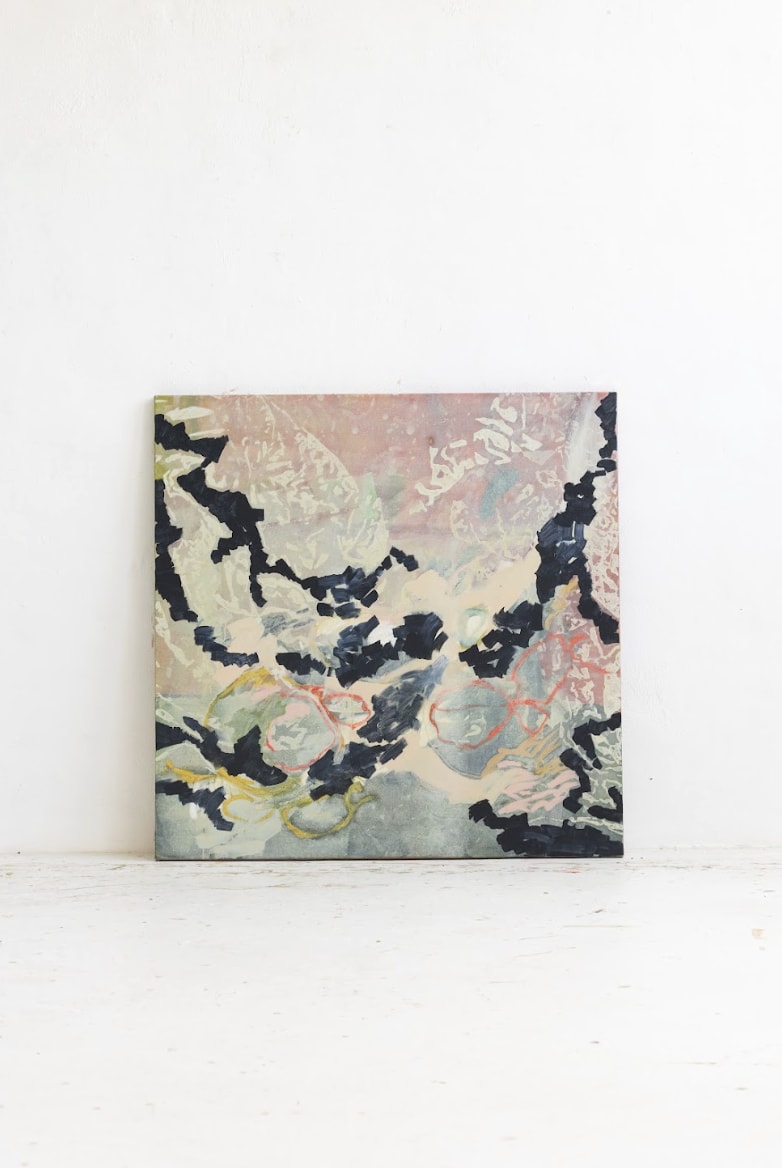 Ash Holmes, Water Moulding Into Stone II, 2025