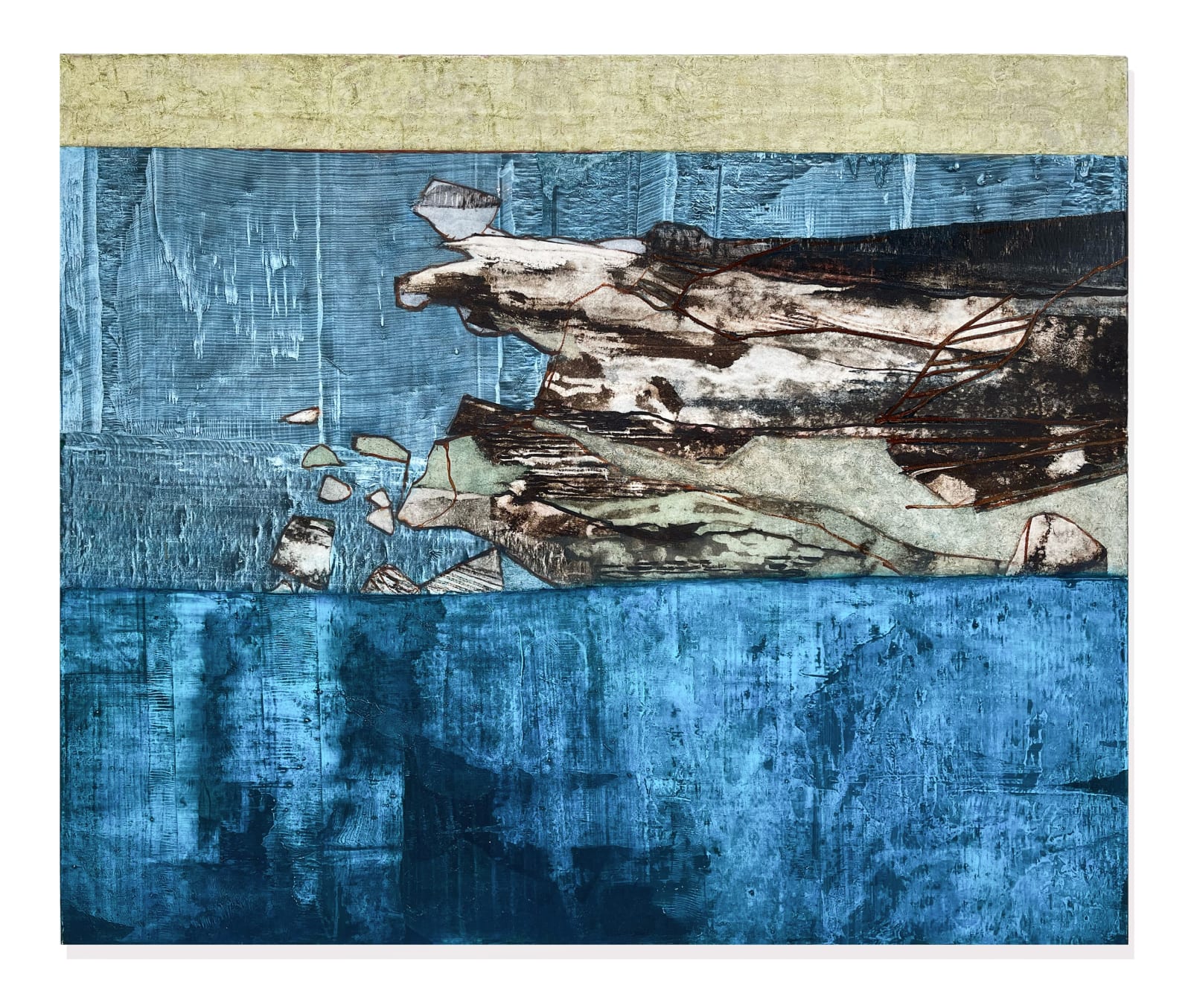 Zoe Benbow, Rocky Seascape, 2022