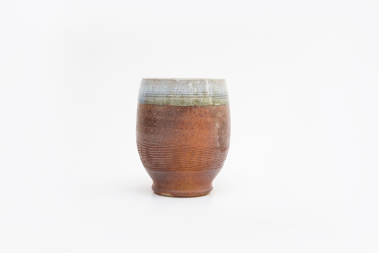 Joseph Bull, Japanese Style Porcelain Beaker, Celadon Glaze , 2020