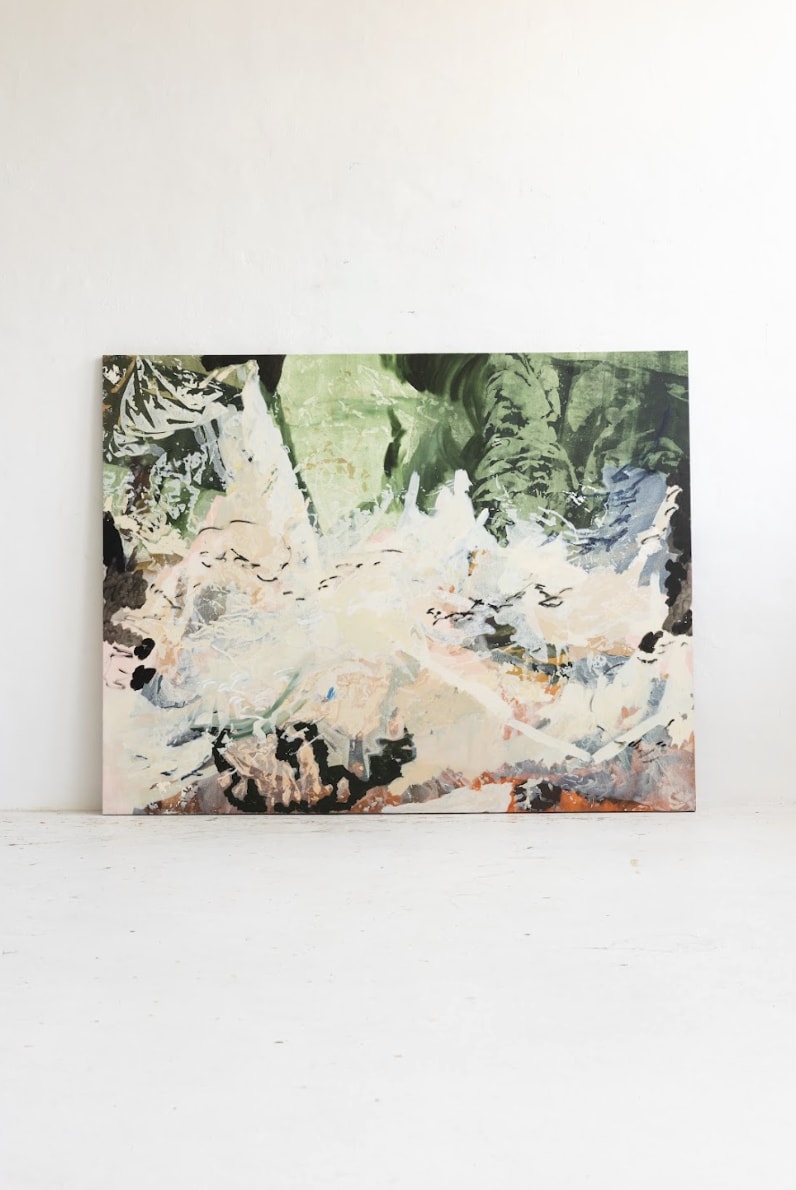 Ash Holmes, Water Running Down The Mountain , 2025