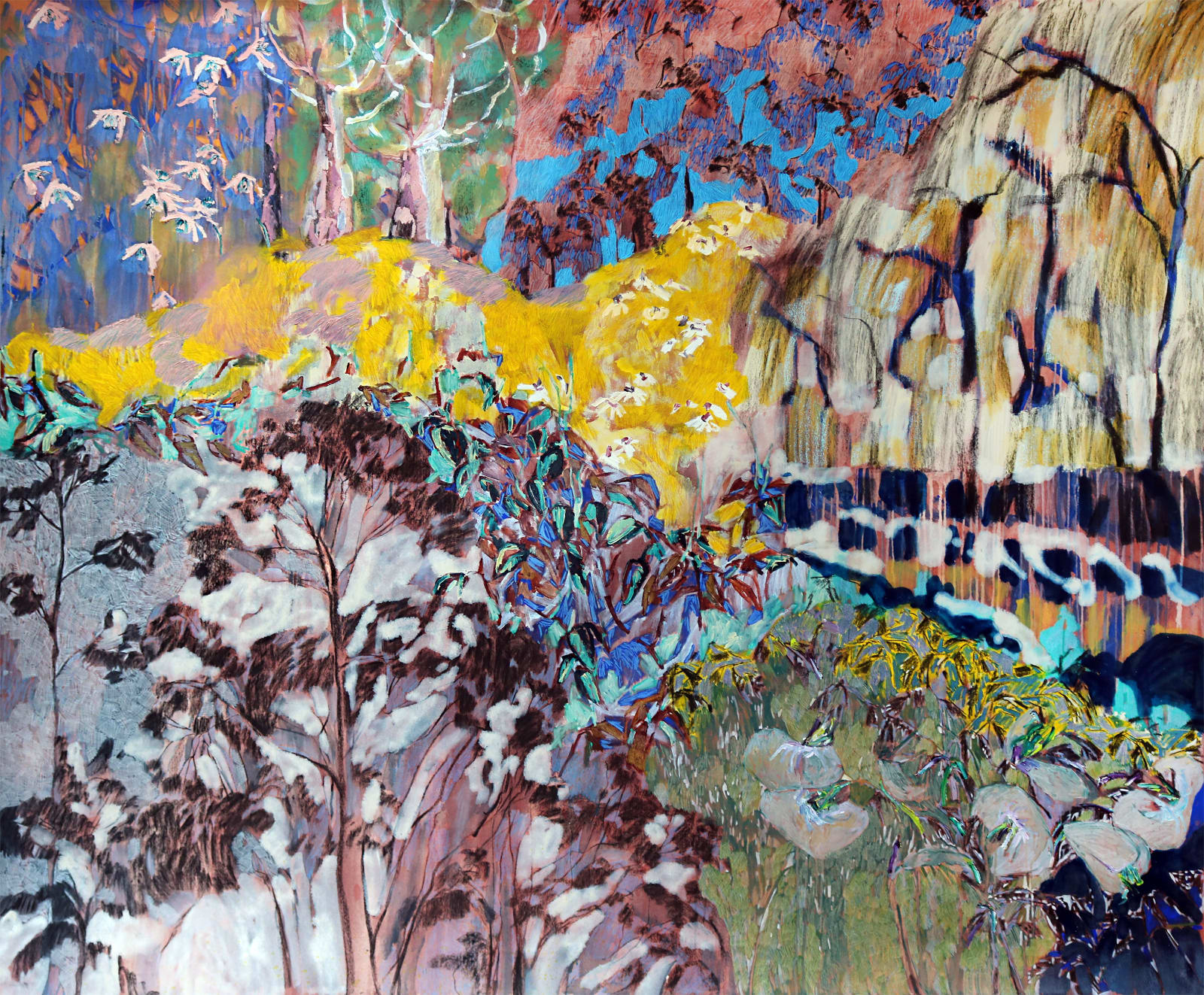 Amy Wright, The Trail Looking South, 2020