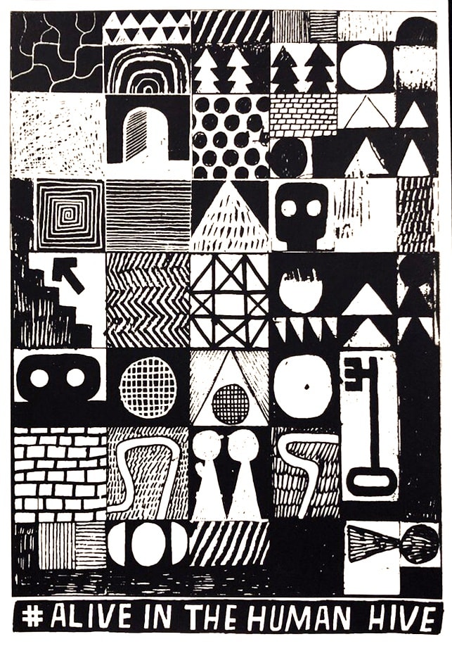 David Shillinglaw, Alive In The Human Hive, 2019