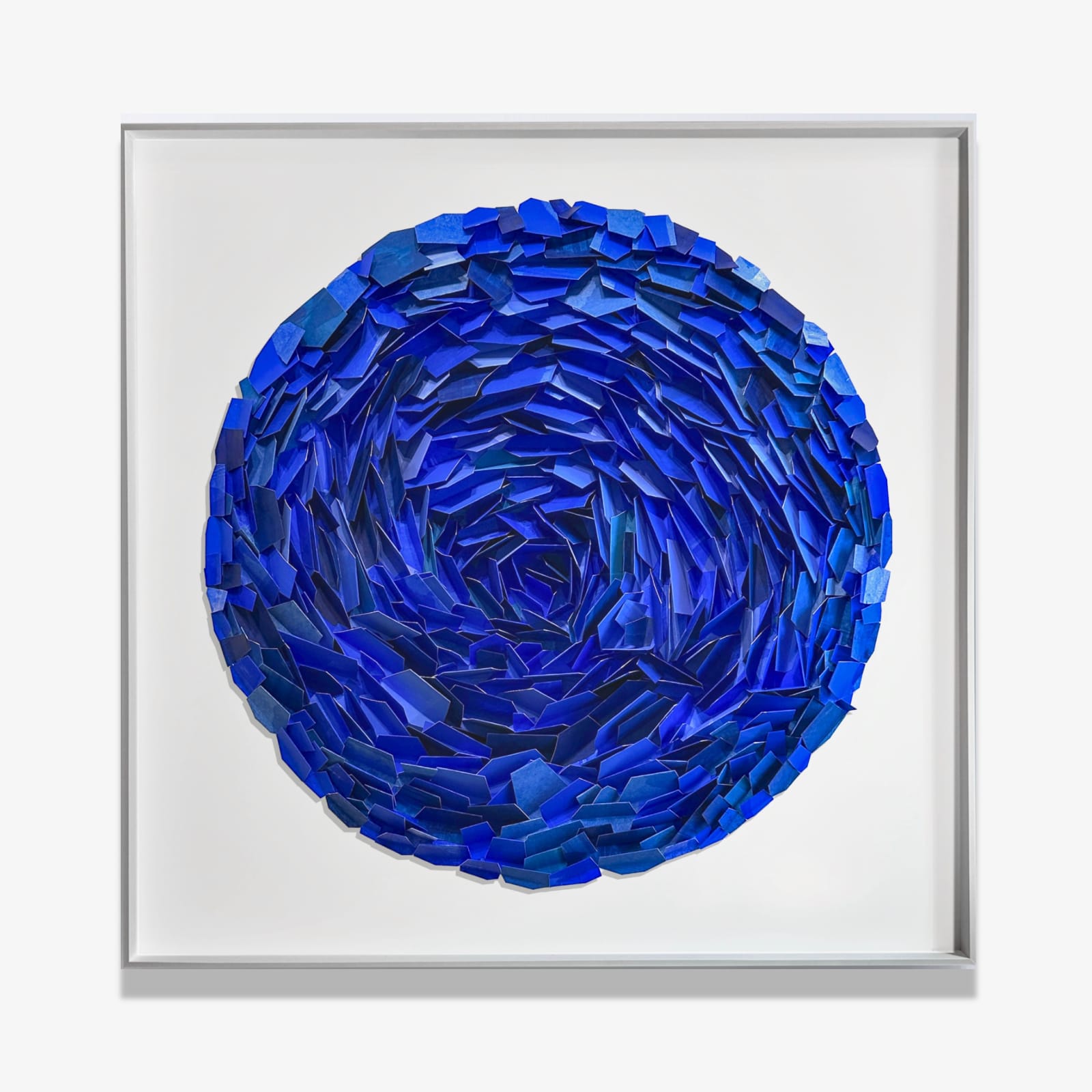 Ian Fenton, Composition in Ultramarine and Prussian Blue II, 2025