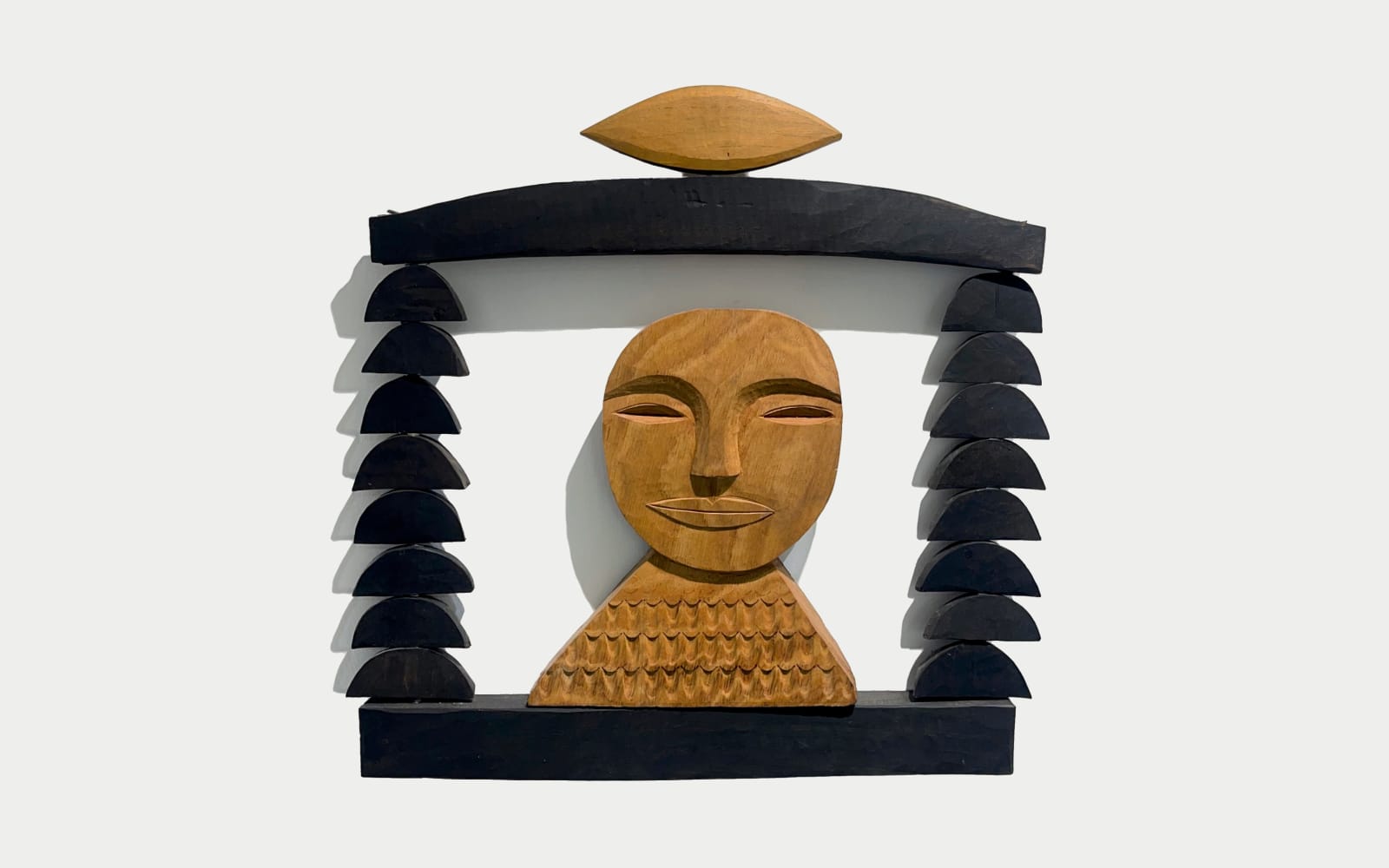 Stephen Lambert, Wooden Head, 2024