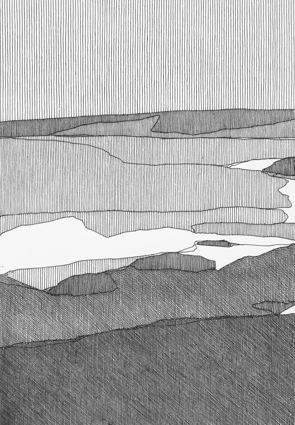 Sarah Woods, From Sennen at High Tide , 2021