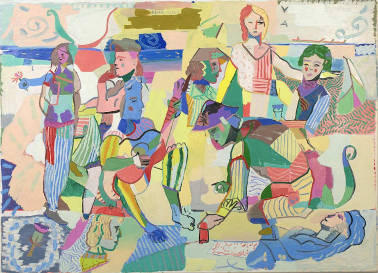 Ed Burkes, Blue march