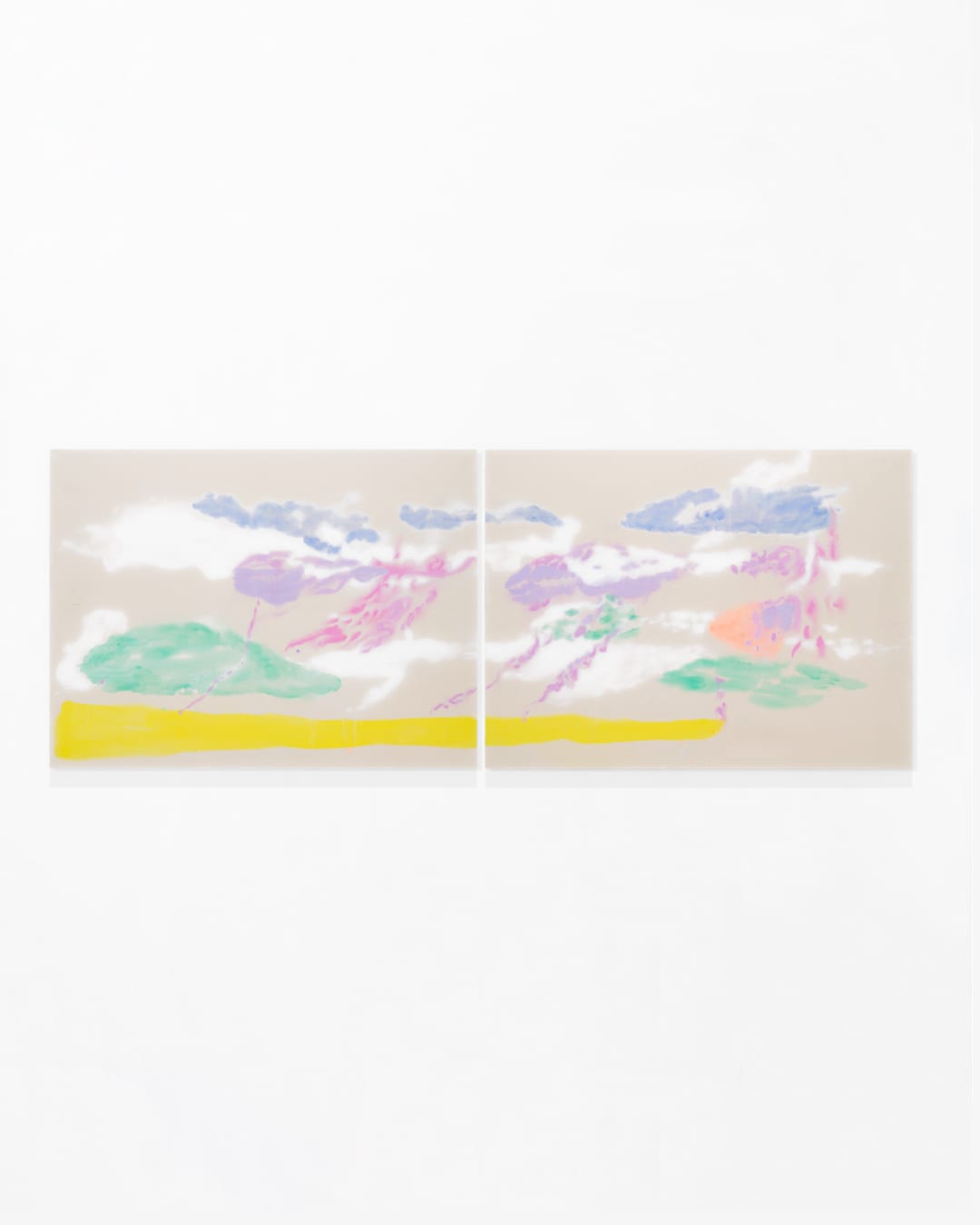 Felicity Mara, Just Before (Diptych)