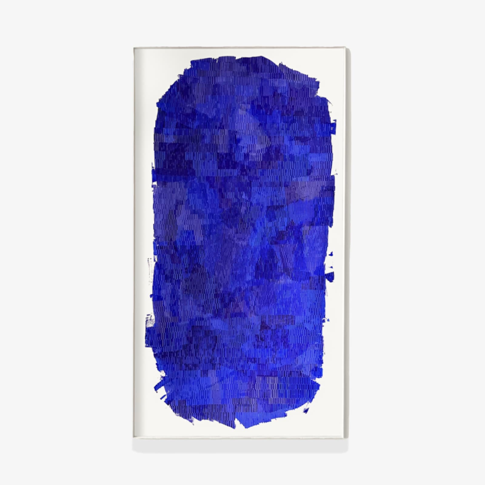 Ian Fenton, Composition in Ultramarine and Prussian Blue I, 2025