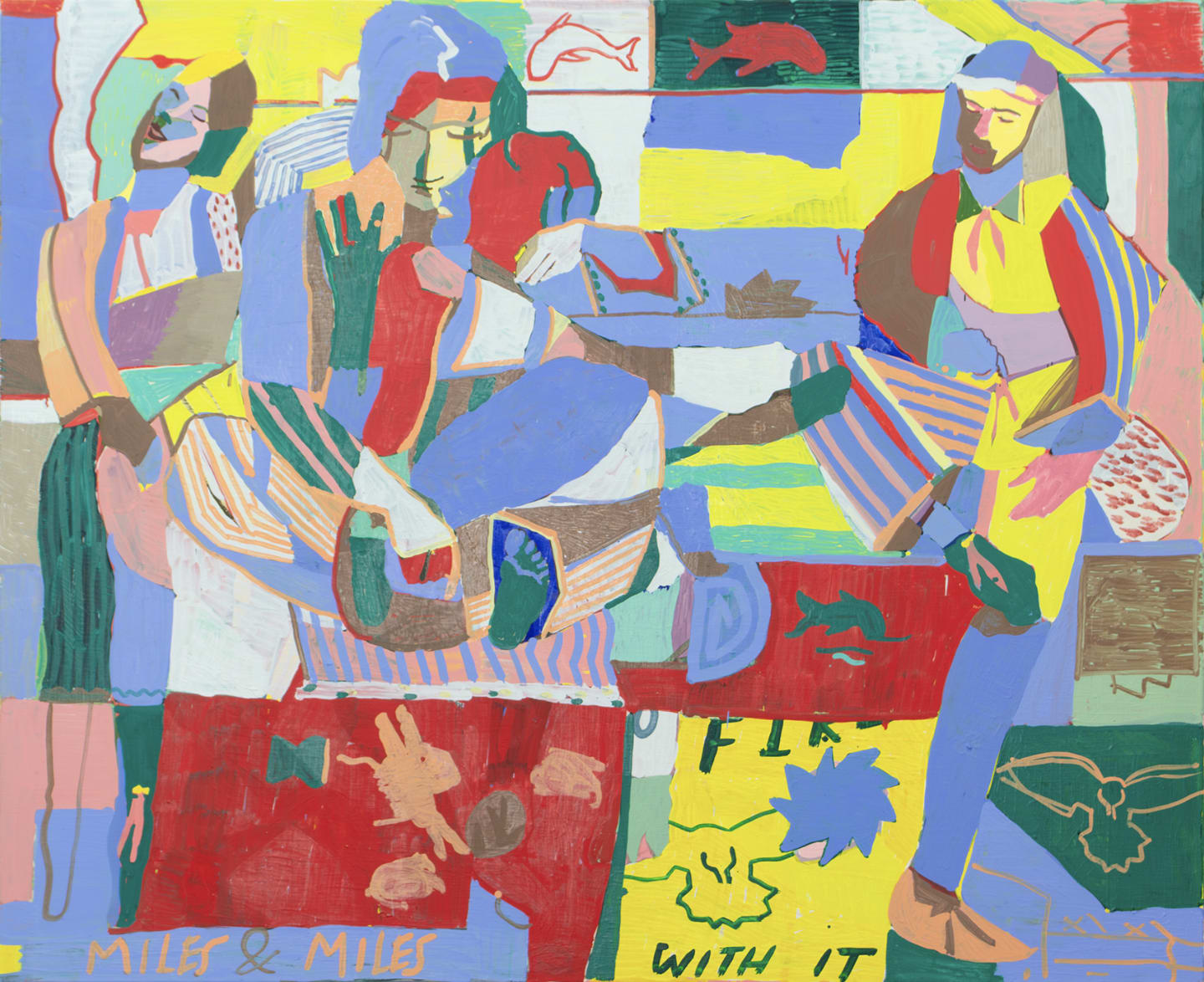 Ed Burkes, Miles & miles with it