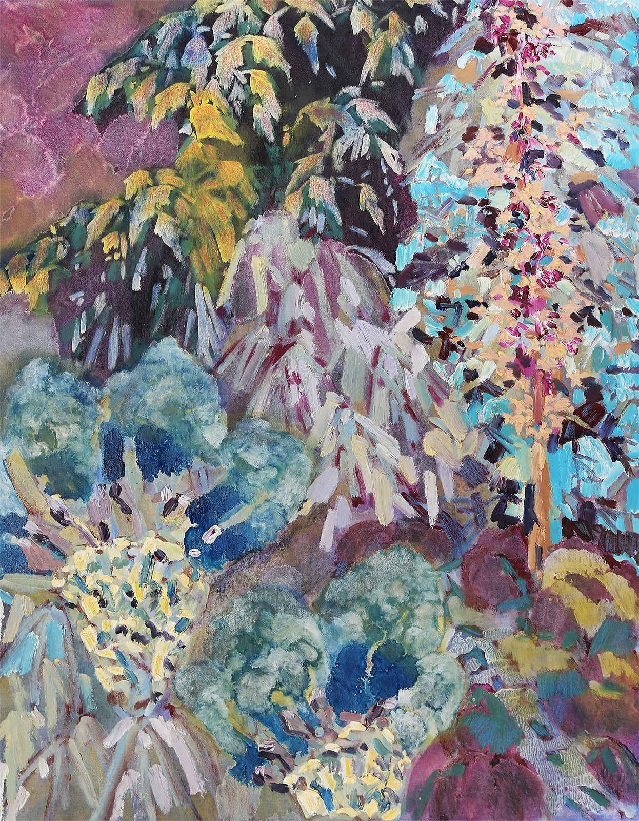 Amy Wright, At Dusk Everything Is Bathed In A Mauve Glow, 2020