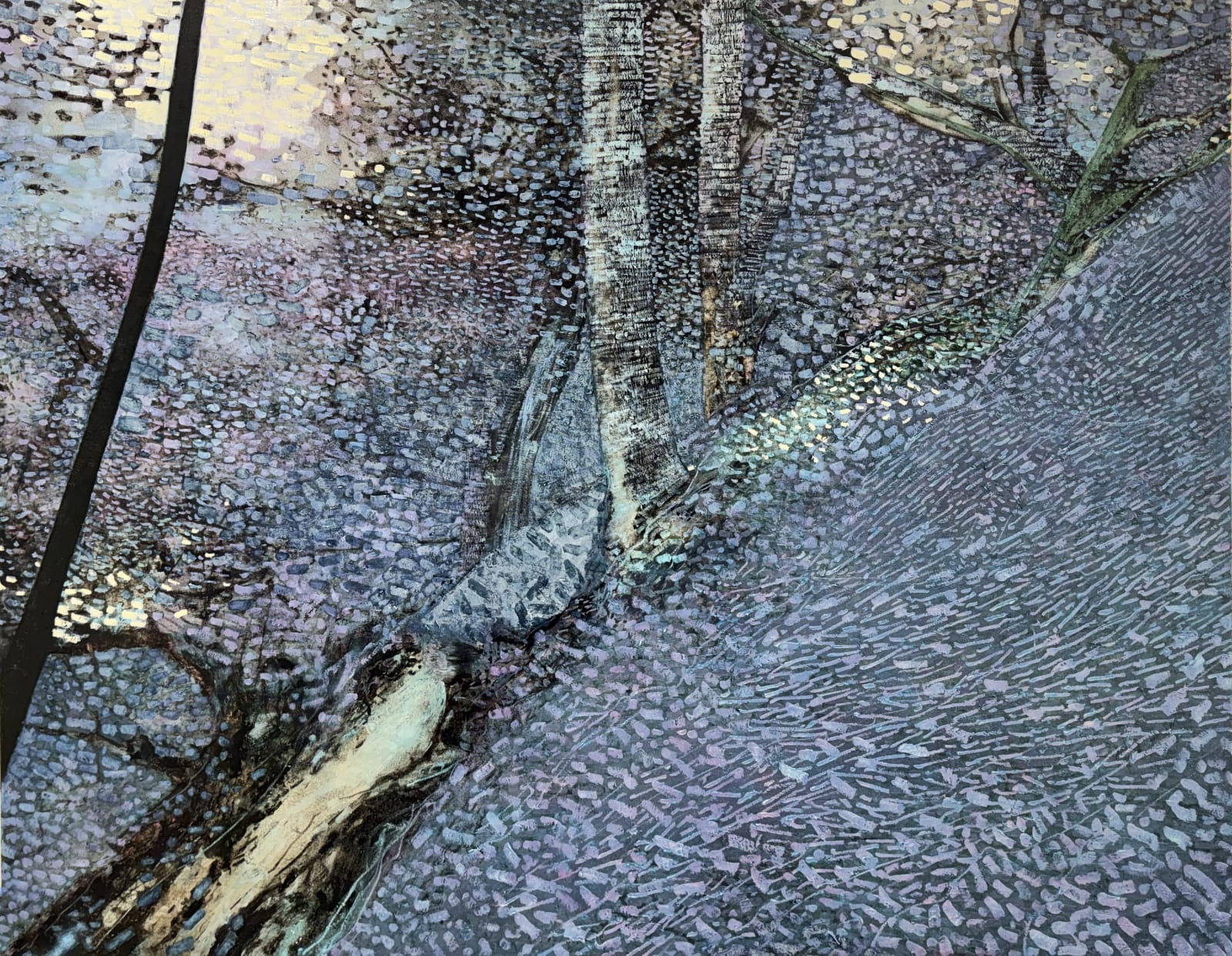 Zoe Benbow, Scree Slope Dusk, 2025