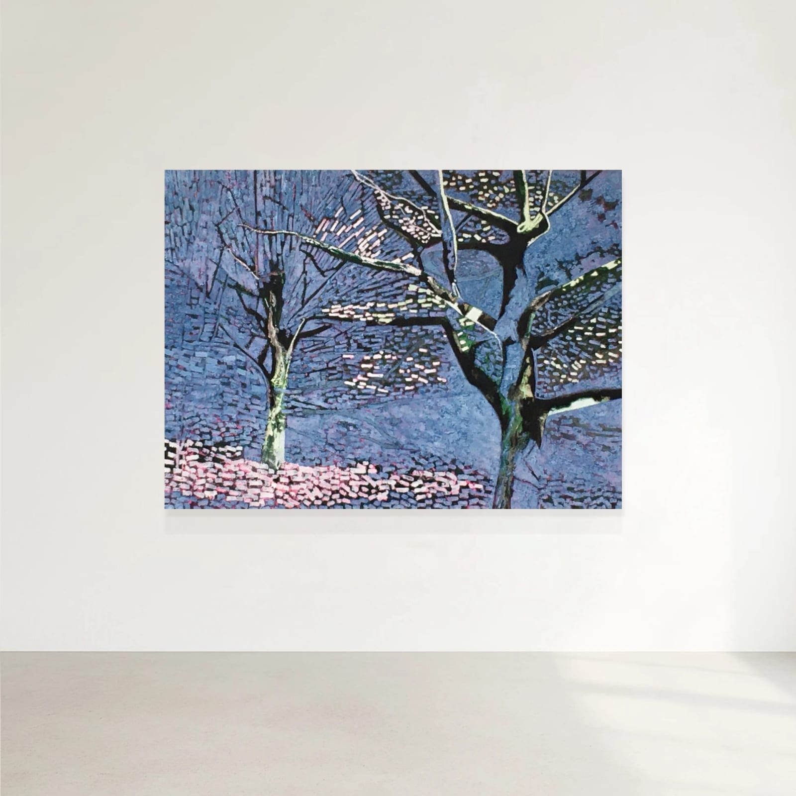 Zoe Benbow, Spring Trees Hampstead, 2025
