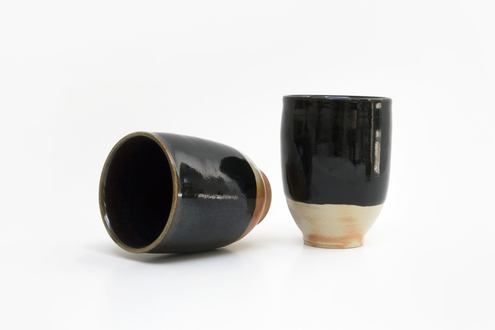 Joseph Bull, Japanese Style Porcelain Beaker, Celadon Glaze, 2020