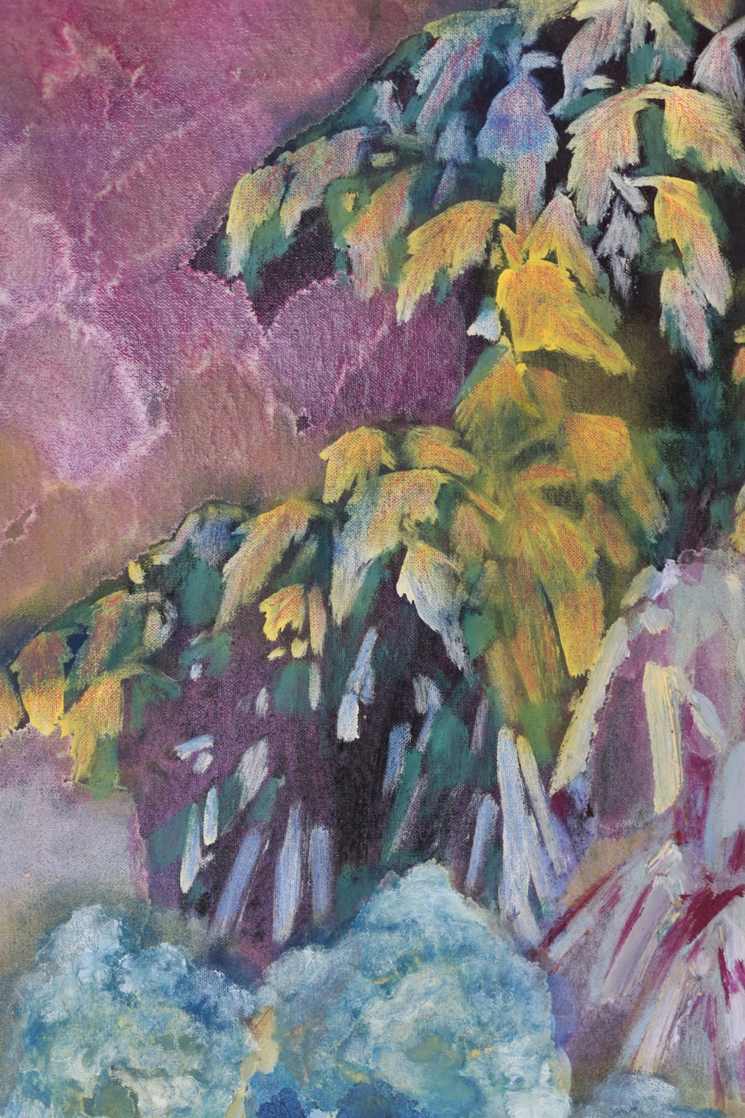 Amy Wright, At Dusk Everything Is Bathed In A Mauve Glow, 2020