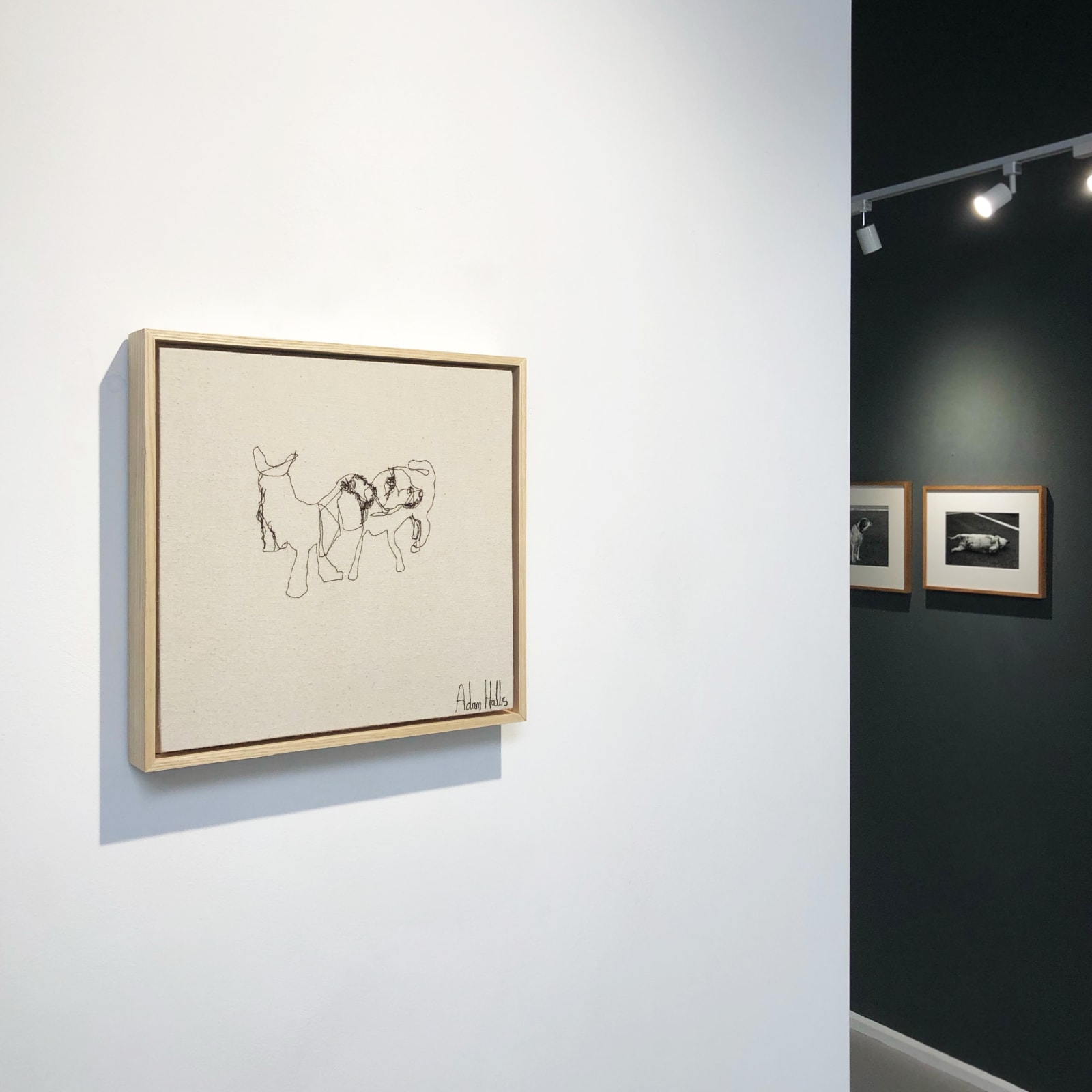 Adam Halls, Dog Drawings #4, 2021