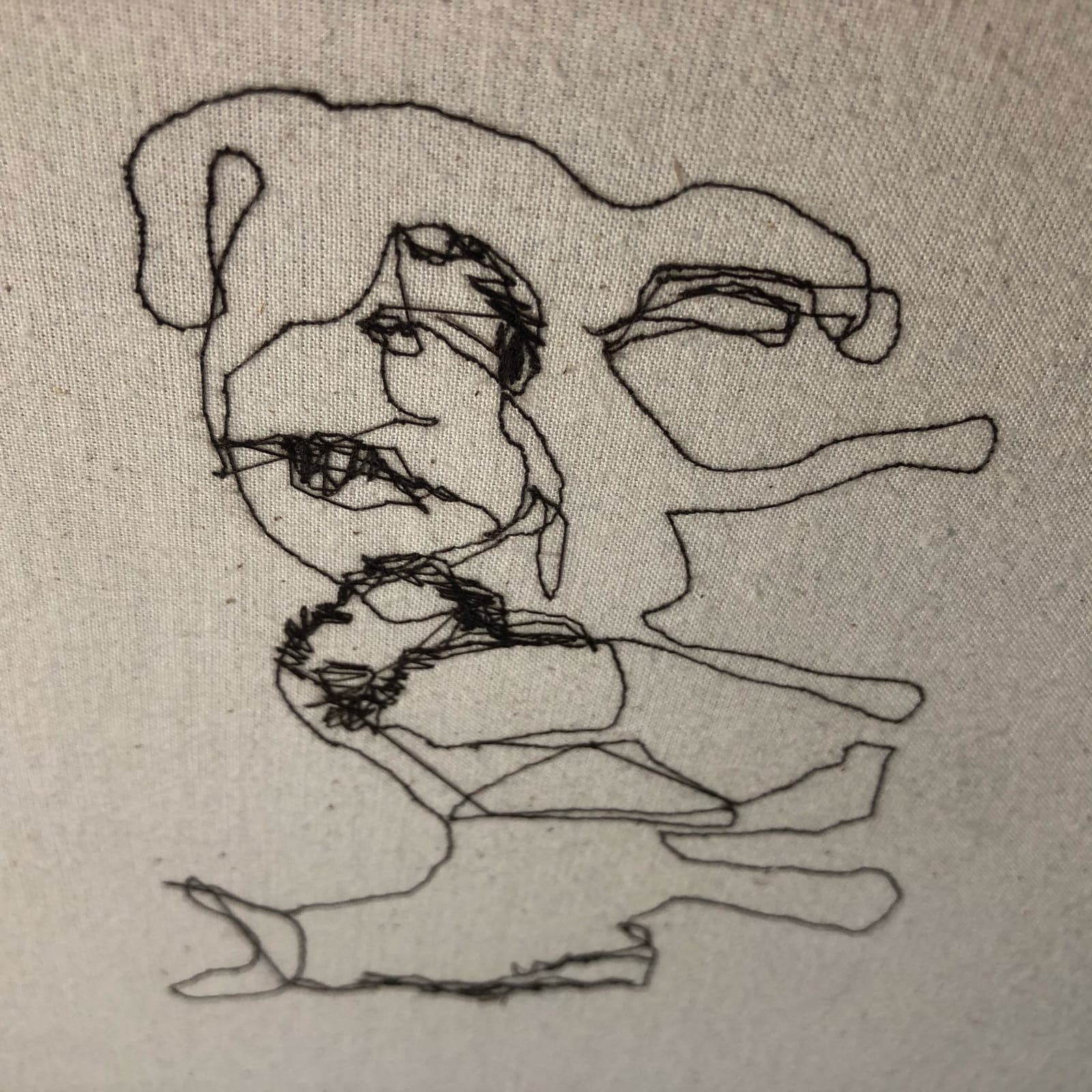 Adam Halls, Dog Drawings #4, 2021
