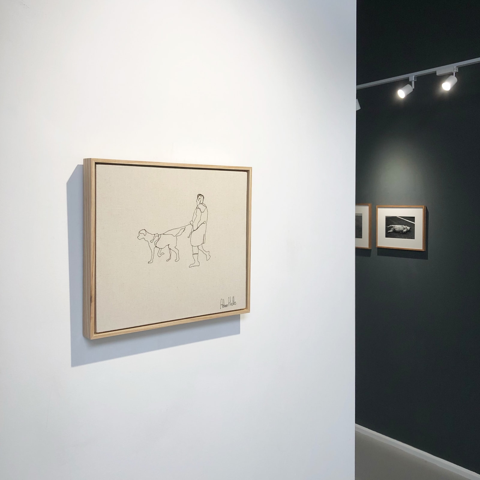 Adam Halls, Dog Drawings #1, 2021