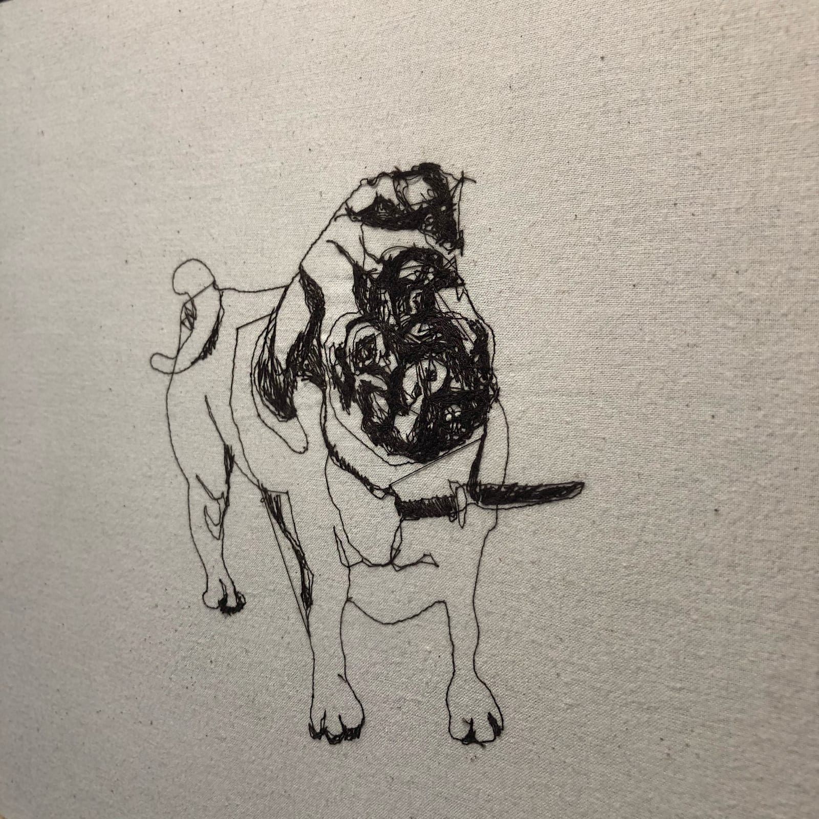 Adam Halls, Dog Drawings #6, 2021