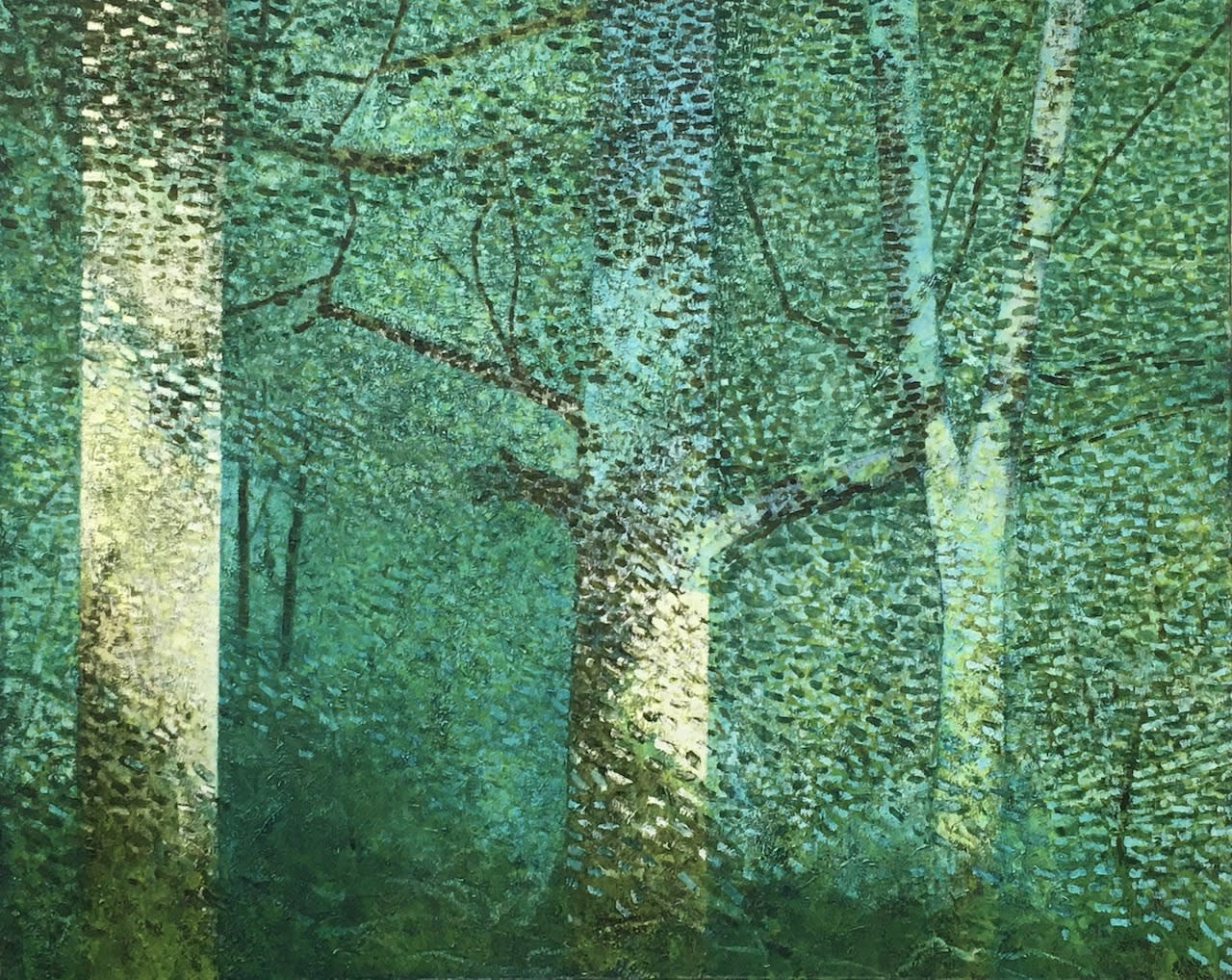 Zoe Benbow, Three Trees Green, 2025
