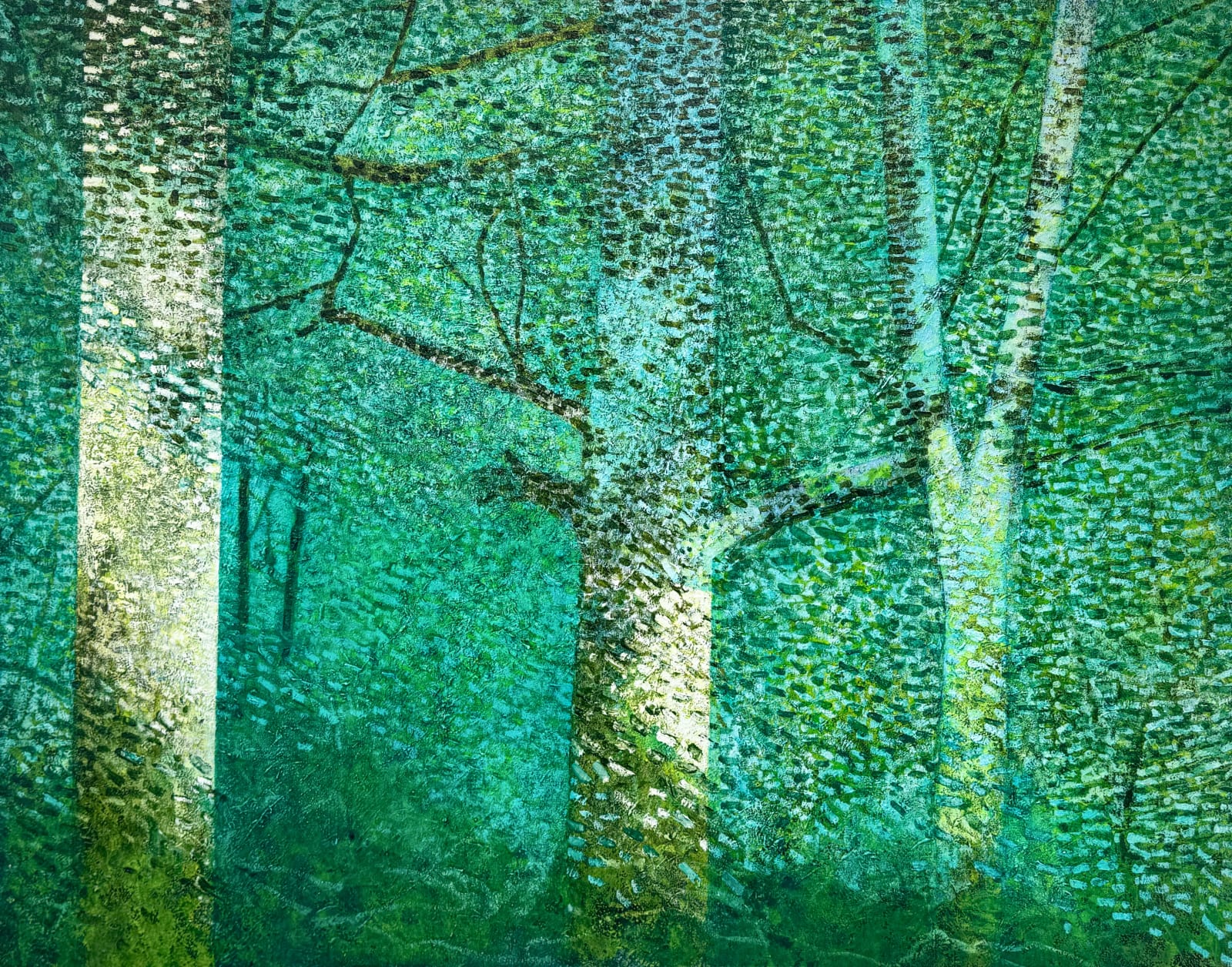Zoe Benbow, Three Trees Green, 2025