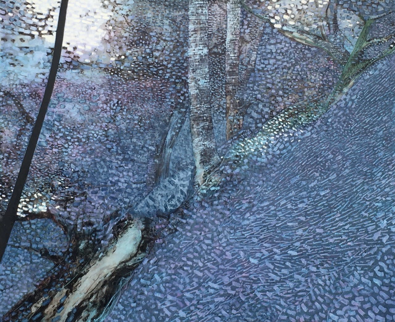 Zoe Benbow, Scree Slope Dusk, 2025