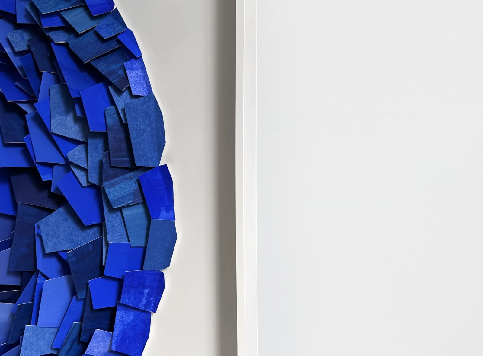 Ian Fenton, Composition in Ultramarine and Prussian Blue II, 2025